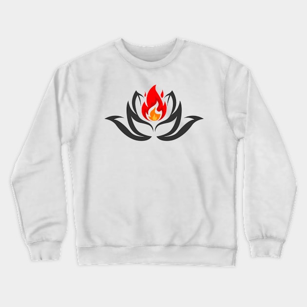 The Anger Guru Logo Crewneck Sweatshirt by The Anger Guru